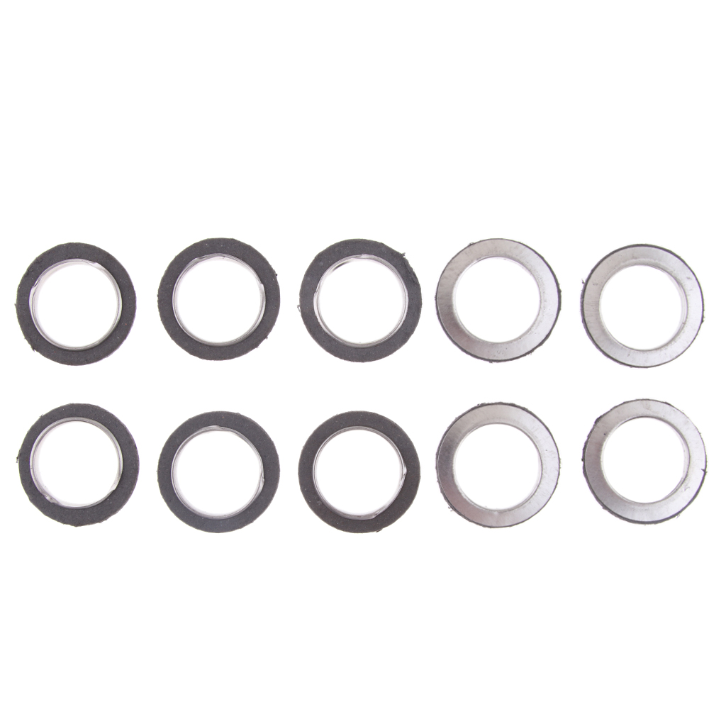 10x motorsykkel eksospotte rørpakninger for yamaha 100 150 125cc scooter