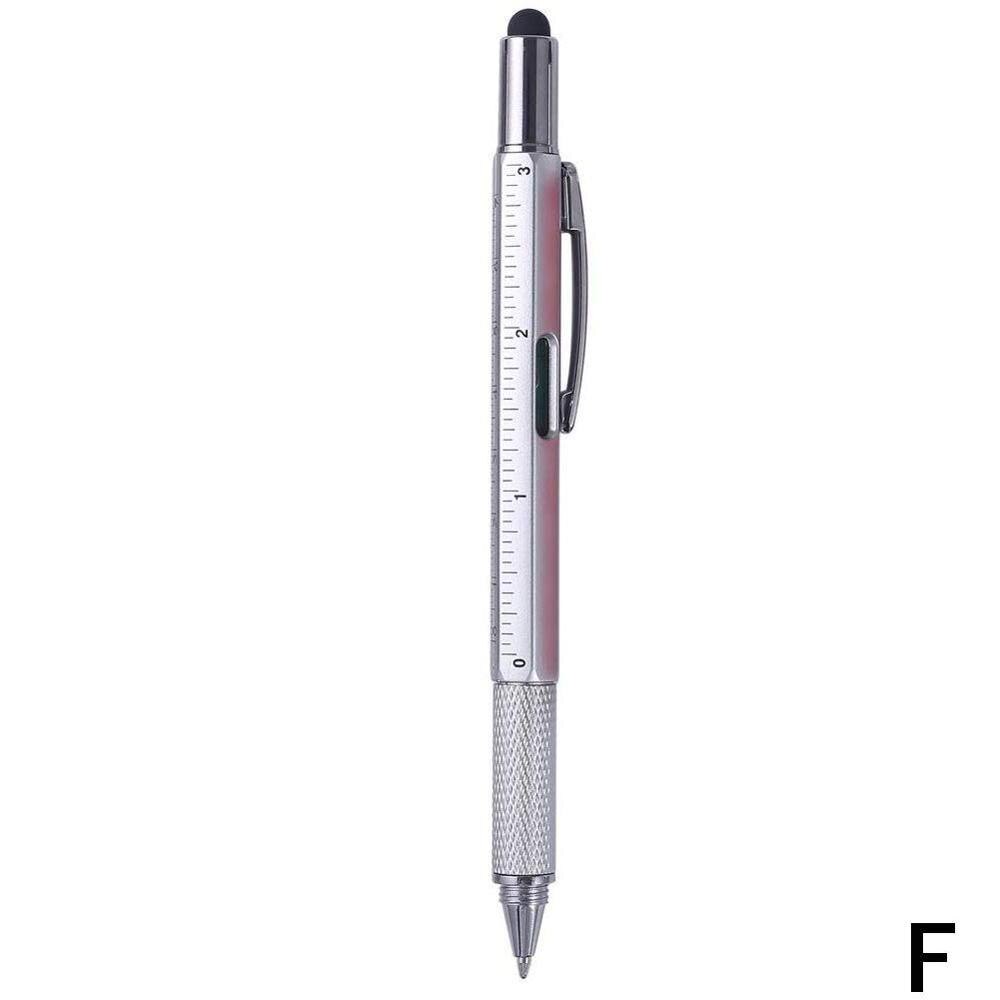 1 pieza de destornillador multifuncional, bolígrafo, pantalla de Metal, oficina, suministros, papelería, escolar, bolígrafos, herramienta Y8S5: F