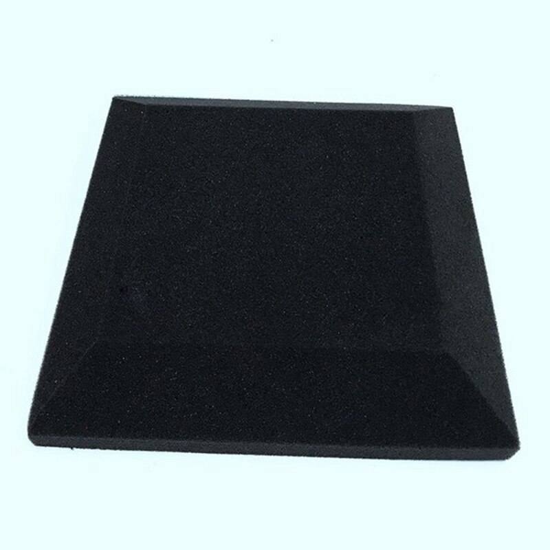 12 stk akustiske skumpaneler ,2 tommer  x 12 tommer  x 12 tommer akustisk skum lydabsorption, lydisoleret lyd, brugt i hjemmet