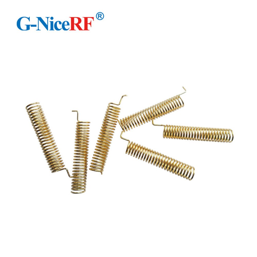 10 stks Vergulde Lente Antenne SW433-TH22 Voor