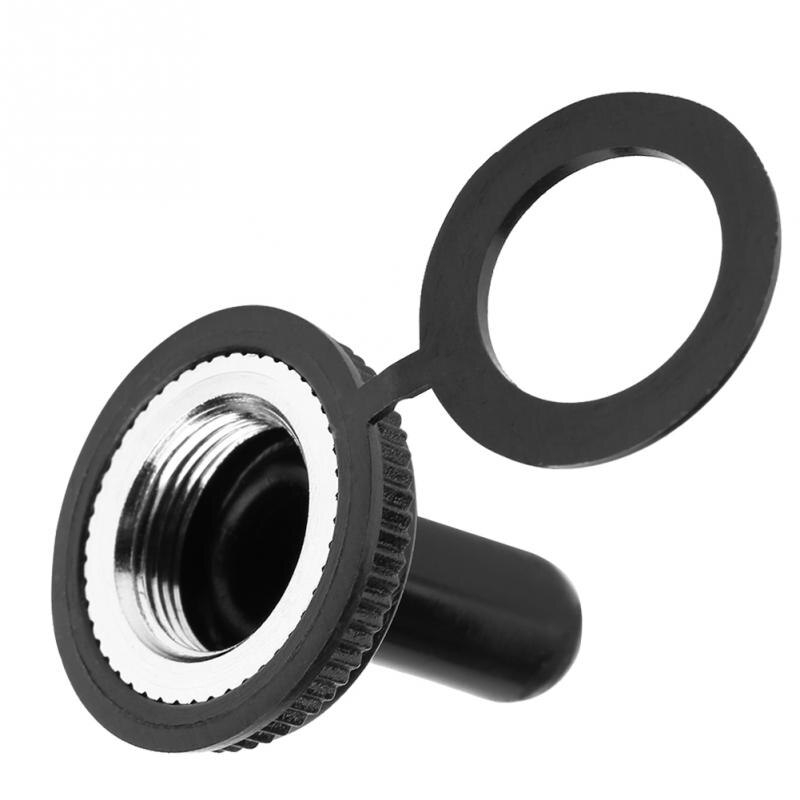 20Pcs 12mm Rocker Toggle Switch Waterproof Rubber Cap Boot Cover Black Rubber 220V High