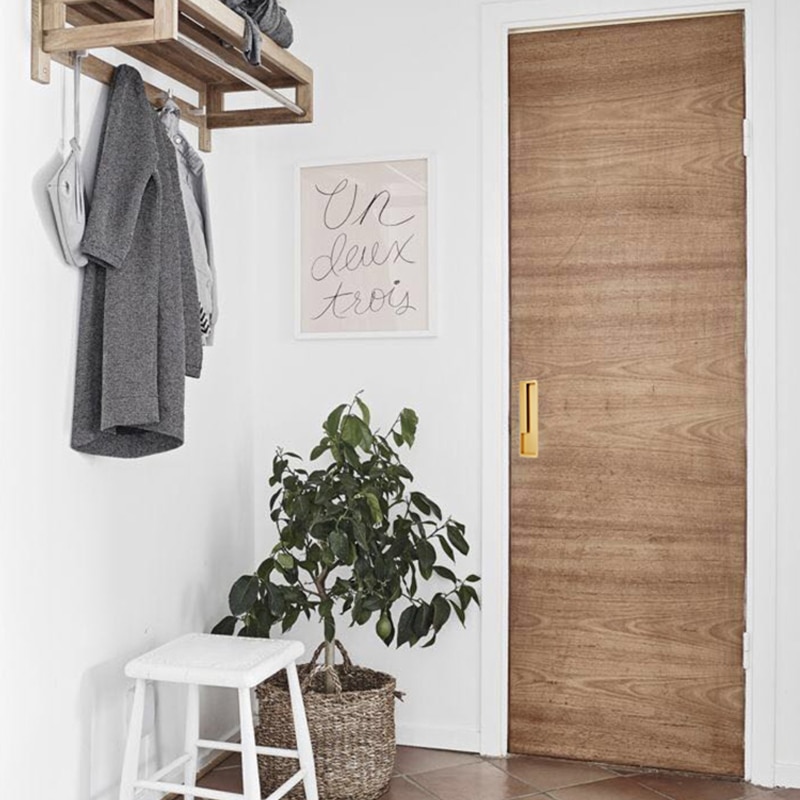 2pcs/lot Barn Door Handle Sliding Door Pulls Drawer Knobs And Handles Wardrobe Cabinet Door Accessory