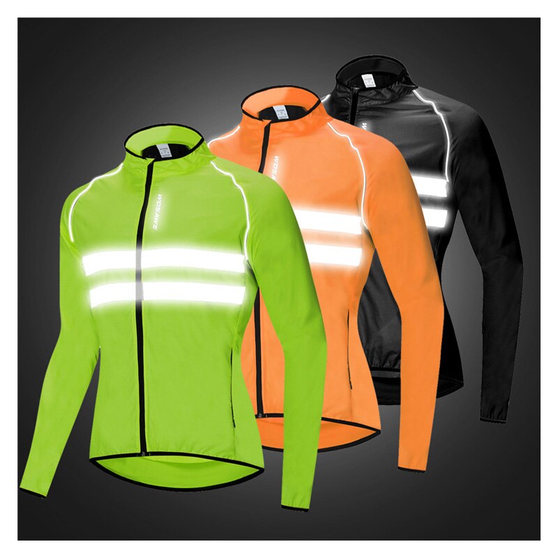 Caille coupe-vent homme, veste de cyclisme, veste réfléchissante, tenue de cyclisme unisexe, costume de pêche imperméable ultra-léger