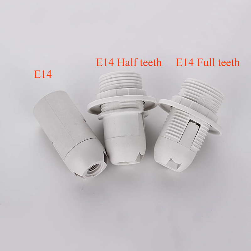 Accesorios de iluminación E14 E27 portalámparas accesorios portalámparas luminaria Base de lámpara Flexible montaje