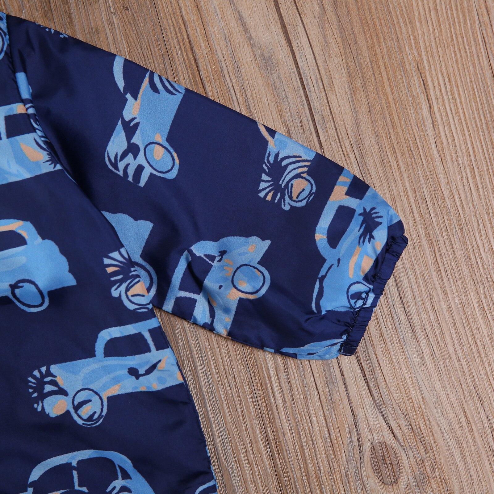 Jungen und Mädchen Einfarbig Jacken Runde Kragen Langarm Mäntel Nette Auto aufbringen Hoodie