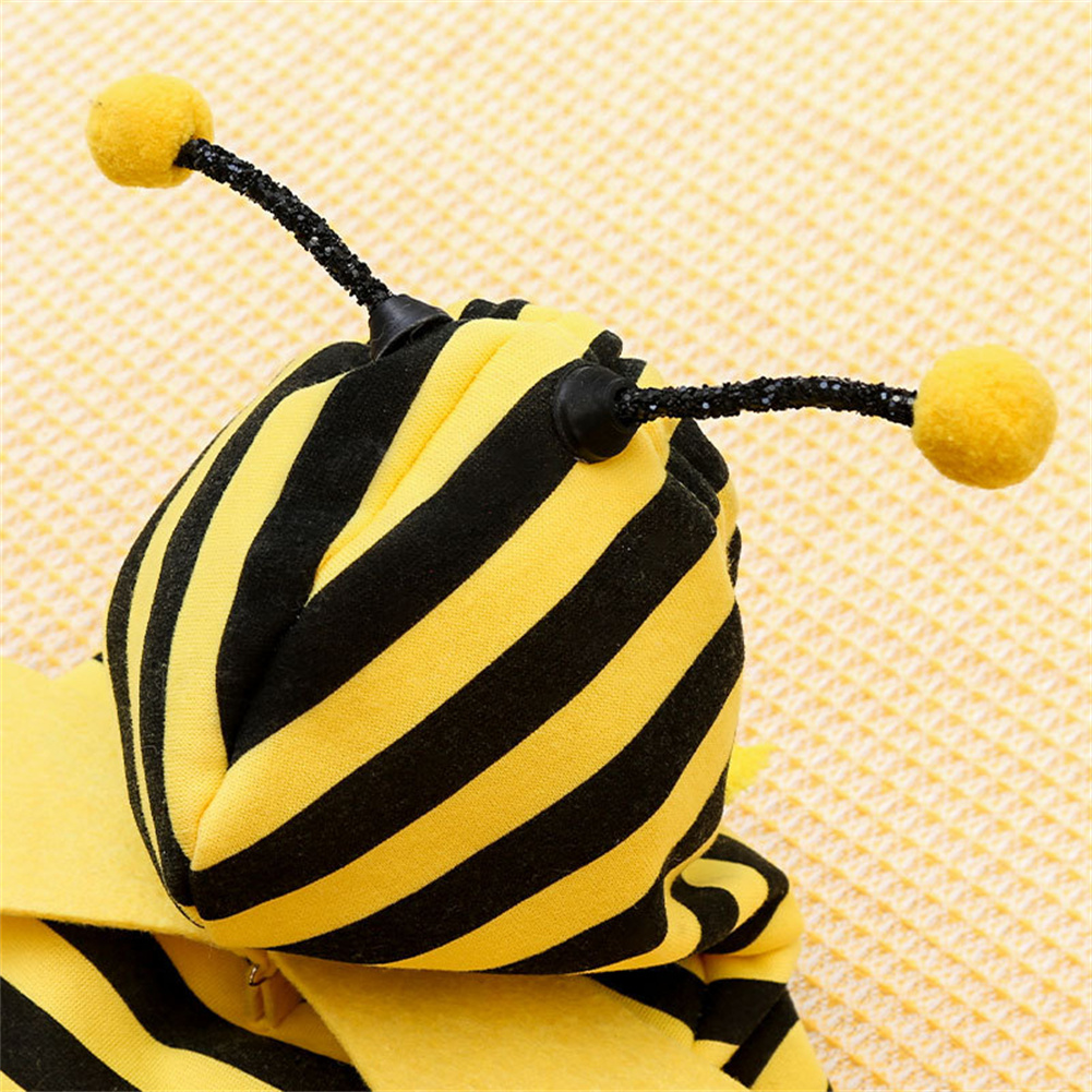 Ropa cómoda con dibujos animados para perro, sudaderas con capucha para perro, ropa para mascota pequeña, parodia con estampado de abejas, para Otoño e Invierno