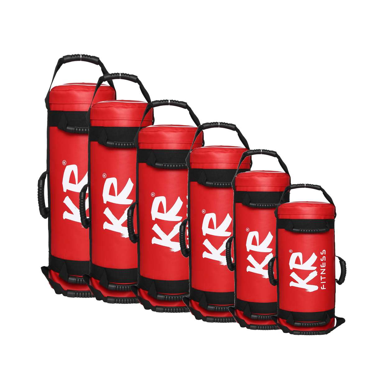 5/10/15/20/25/30kg ufylte power bag fitness body building gym sport crossfit sand bag muskel trening pu skinn heavy duty