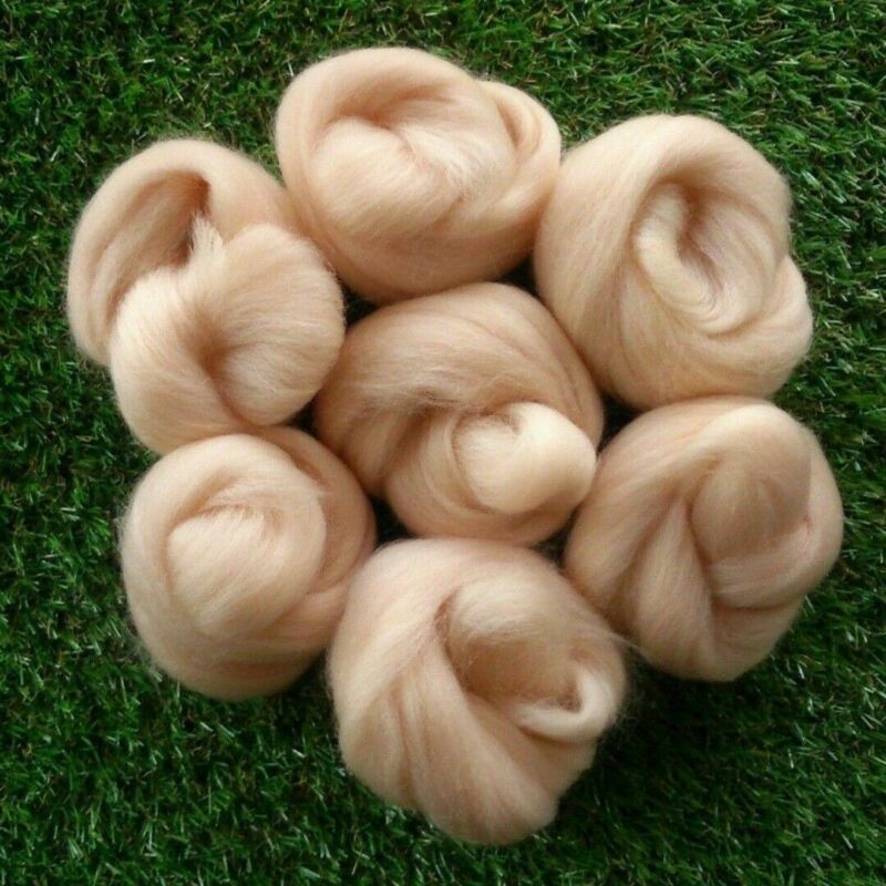 45G Merino Zwervende Wol Fibre Geverfd Wol Tops Diy Naaldvilten Vilten Wol Wol Vezel Licht