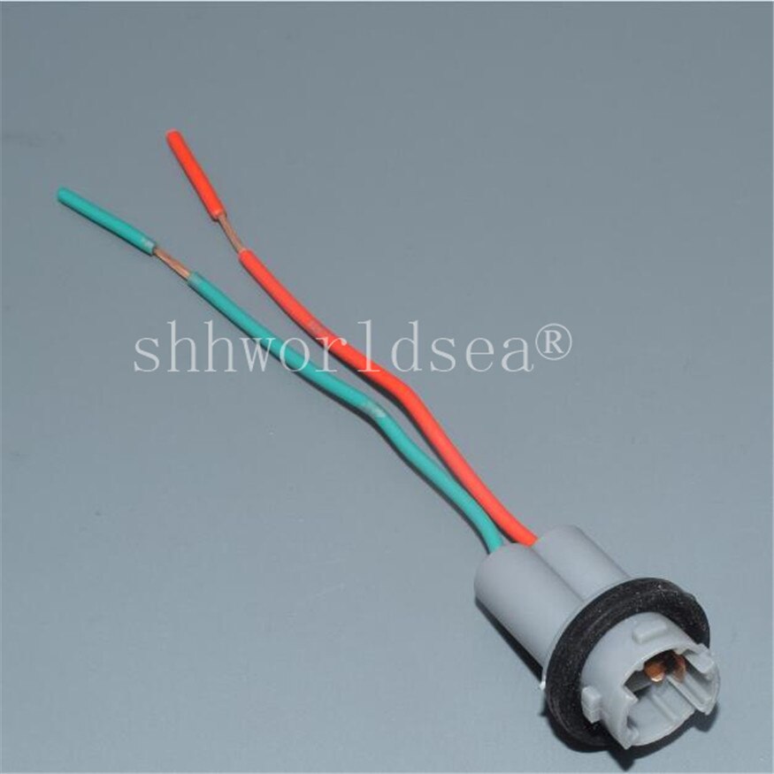 Soporte de bombilla LED T15, T13, G18, T20, 7440, 7443, T4W, adaptador de enchufe, lámpara de luz lateral de estacionamiento, adaptador de arnés de cableado, 2 uds.