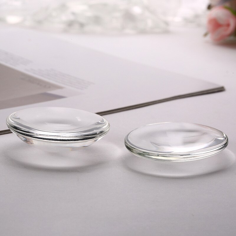 Clear Glass Round Cabochons Transparent Dome for Jewelry Making DIY Findings 8mm 10mm 12mm 14mm 16mm 18mm 20mm 25mm 30mm