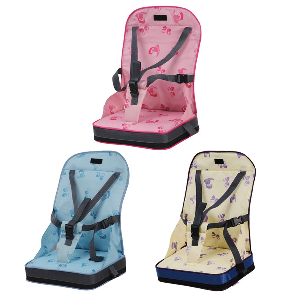 Baby spisestol taske bærbar stol bærbar taske bib mumie taske rejse foldbar sikkerhedssele fodring høj stol