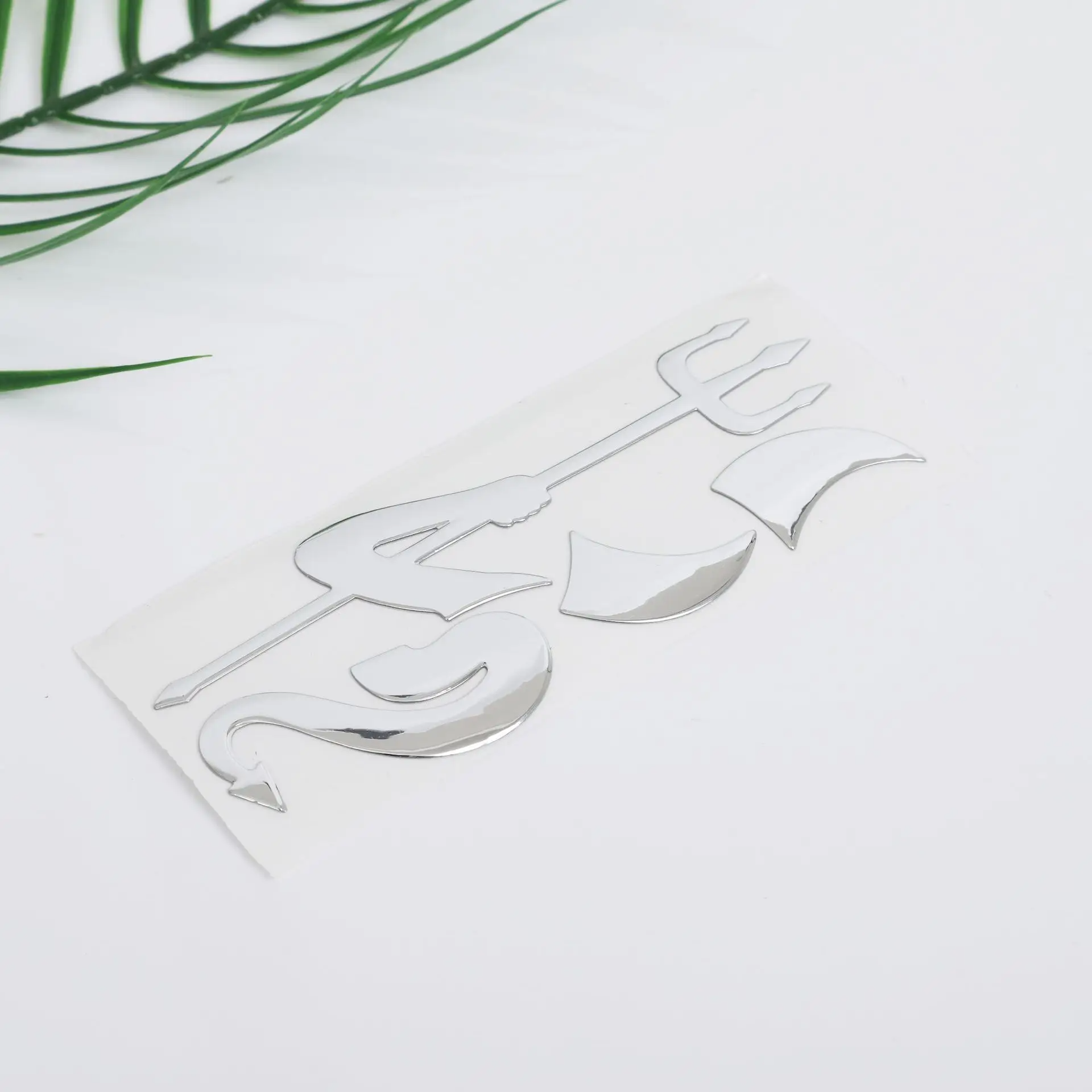Persönlichkeit Auto Aufkleber Lustige 3D Kleiner Teufel Dämon Styling Universal- Auto Emblem Logo PVC Aufkleber Dekoration DIY Accesso