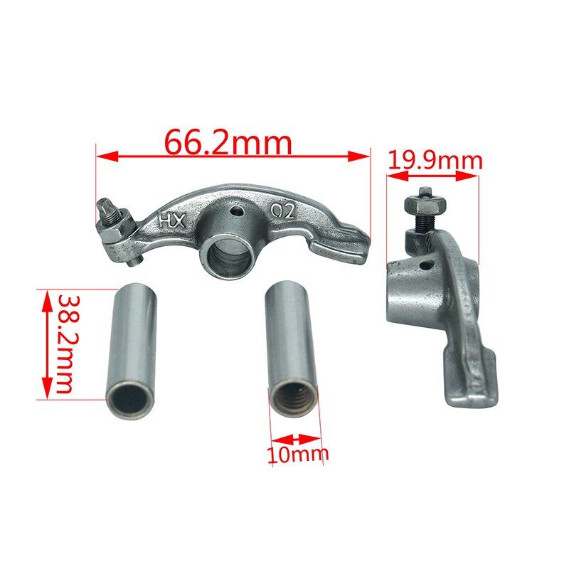 Motorcycle Parts Cylinder Head 110cc Gas Valve Rocker And Shaft For 110cc Dirt Pit Bike Automatic 3+1 Reverse Gear EngineGT-106