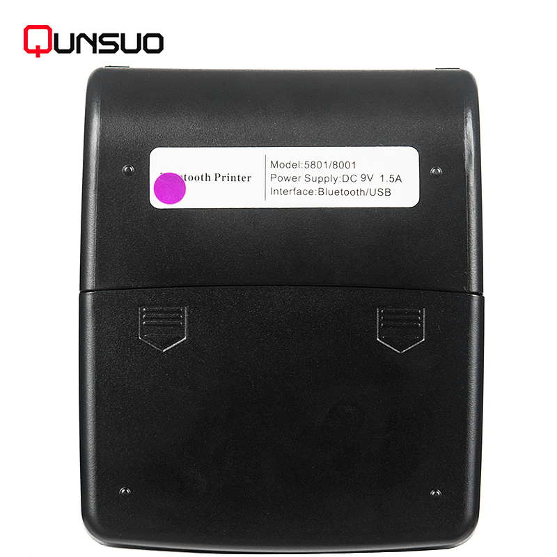 58mm Bluetooth Thermal Label Printer Sticker Wireless Barcode Printer Portable QR Code Printing Machine