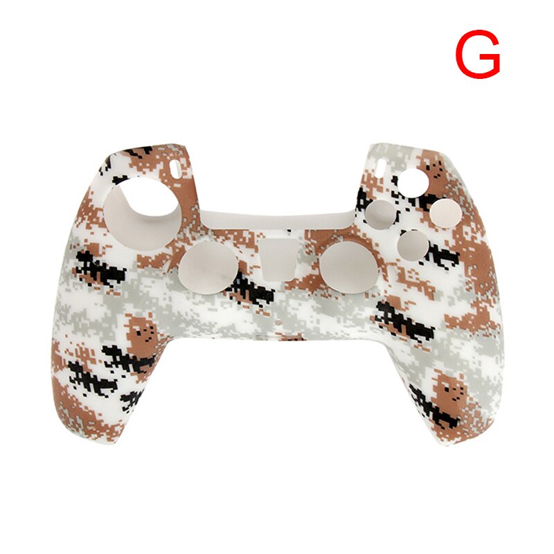 Handle Sleeve Silicone Cover Dustproof Protective Case for PS5 Controller: G