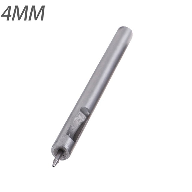 Stanzen Leder Loch Punch Leder Handwerk Hohl Locher 0,5mm-10mm Für Metall Dichtungen Leder Punch Werkzeuge: 4MM