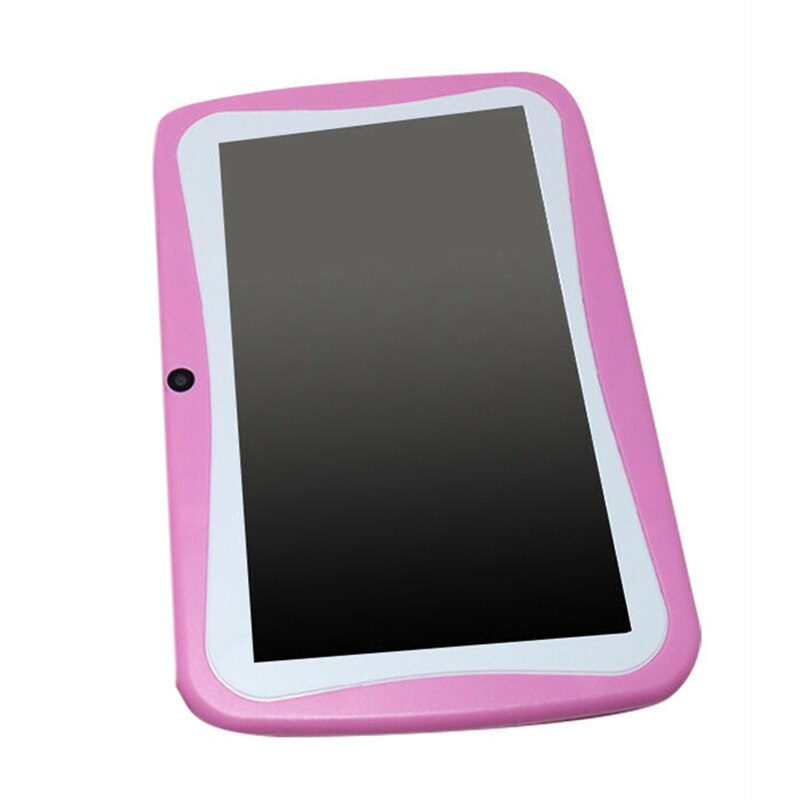 7 Inch Kids Tablet Android Dual Camera Wifi Onderwijs Game Voor Jongens Meisjes, Eu Plug: Pink