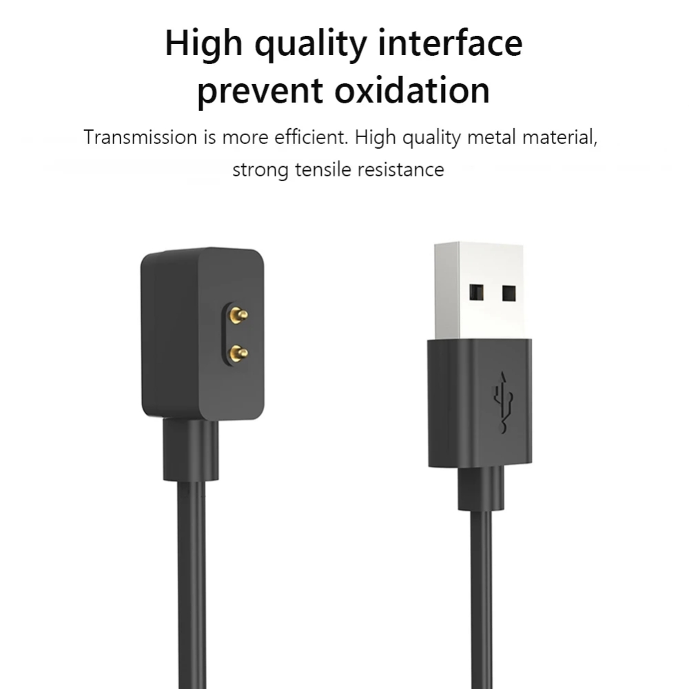 Cable cargador USB para Xiaomi Band 8 Active Mi Band 8 Pro, adaptador de base de carga magnética para Redmi Watch 3, base de carga activa