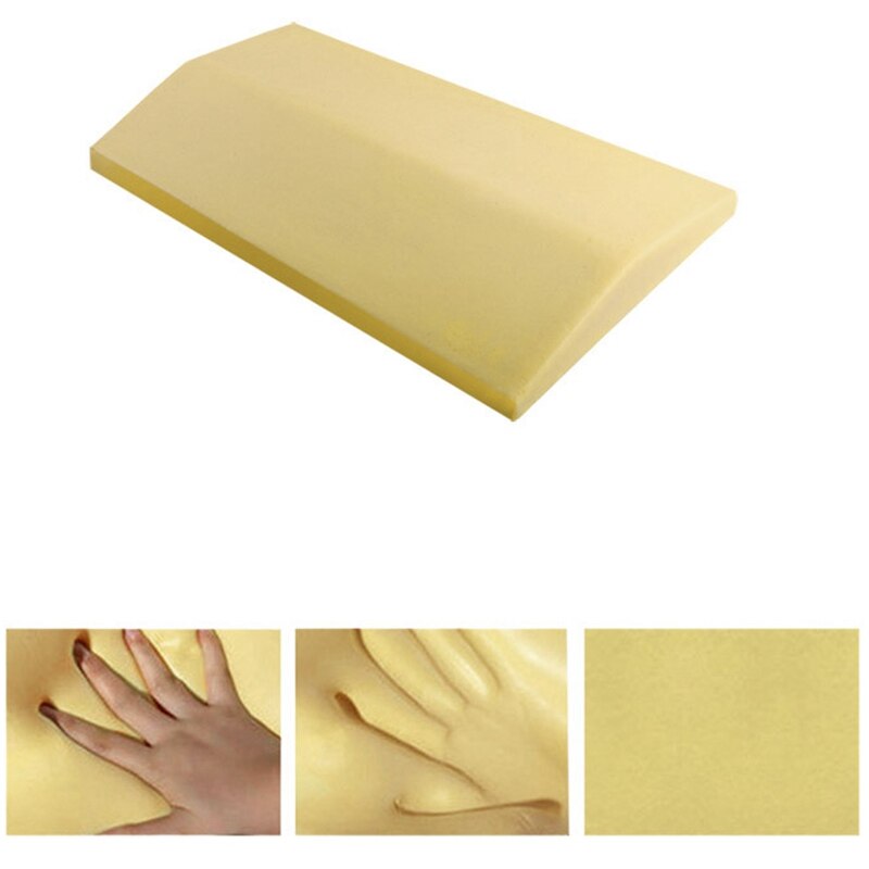 Almohada ortopédica para la cintura para embarazadas, almohada de bambú de carbón con memoria de rebote lento, almohada para dormir en la espalda, almohada para aliviar el dolor durante la salud Cervical