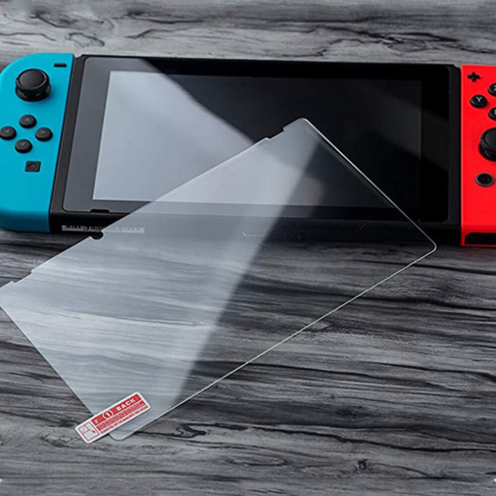 Protetor de tela de vidro temperado para nintend switch protetor de tela para a pele de proteção de tela de nintendos