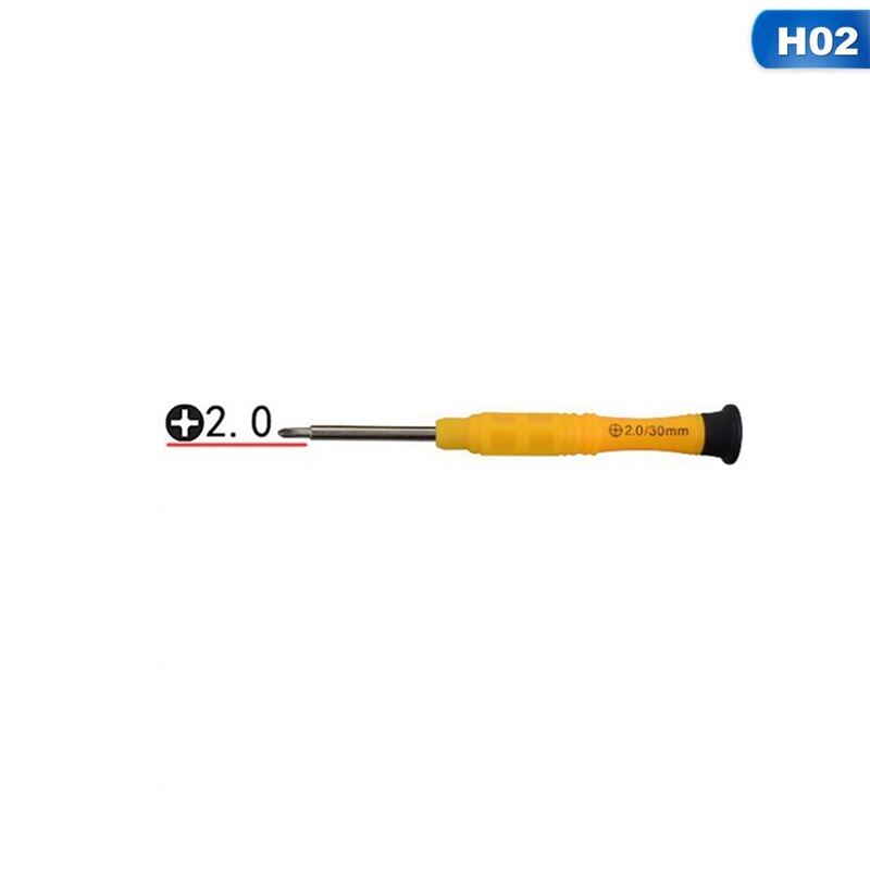 1 Pcs Mini Precisie Schroevendraaier Handen Gereedschap Voor Iphone 4S 5S 6 6S 7 Voor Samsung Telefoon tablet Reparatie Tools: 02