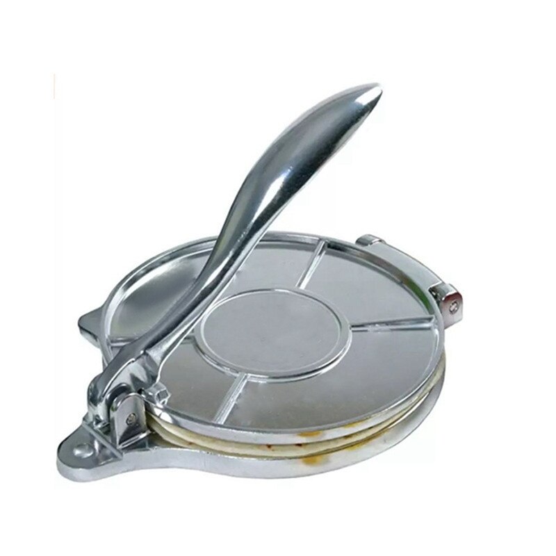 Prensa de Tortilla mexicana de aluminio y acero inoxidable, herramienta Manual multifuncional para tortillas, prensa de masa, moldea la silueta del Pie de cocina