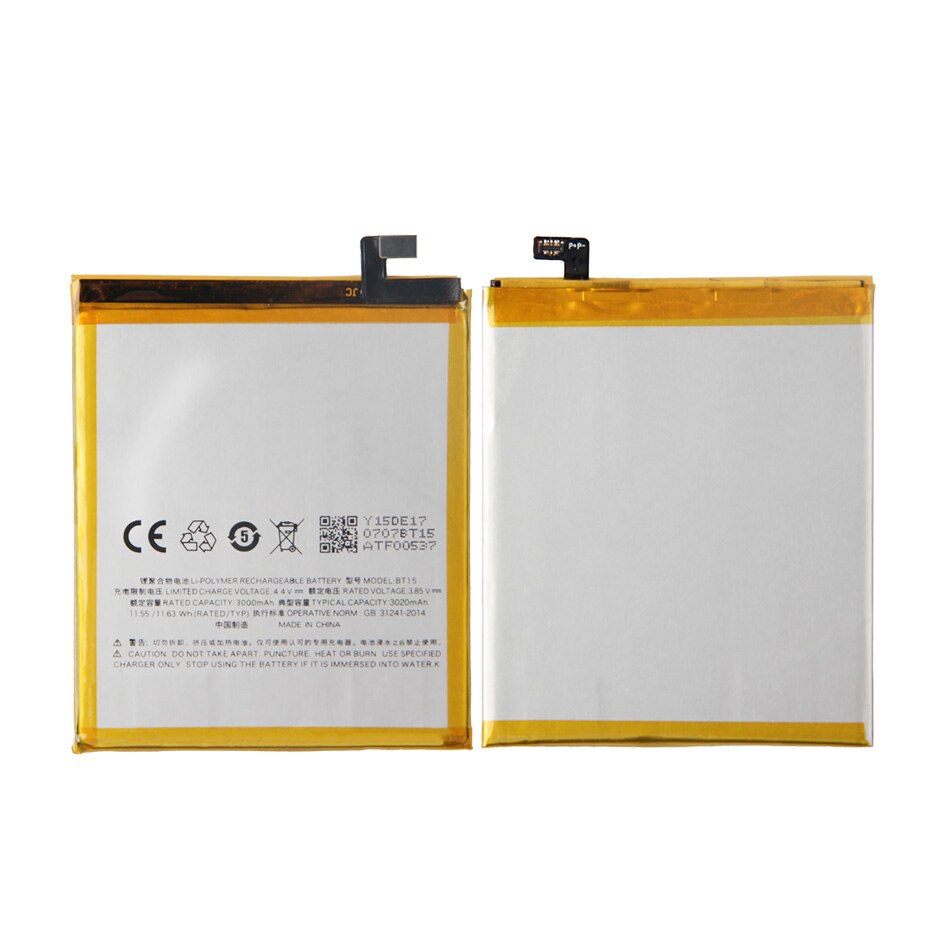 BT15 3020mAh Battery for Meizu M3S Battery M3 S Phone In Stock