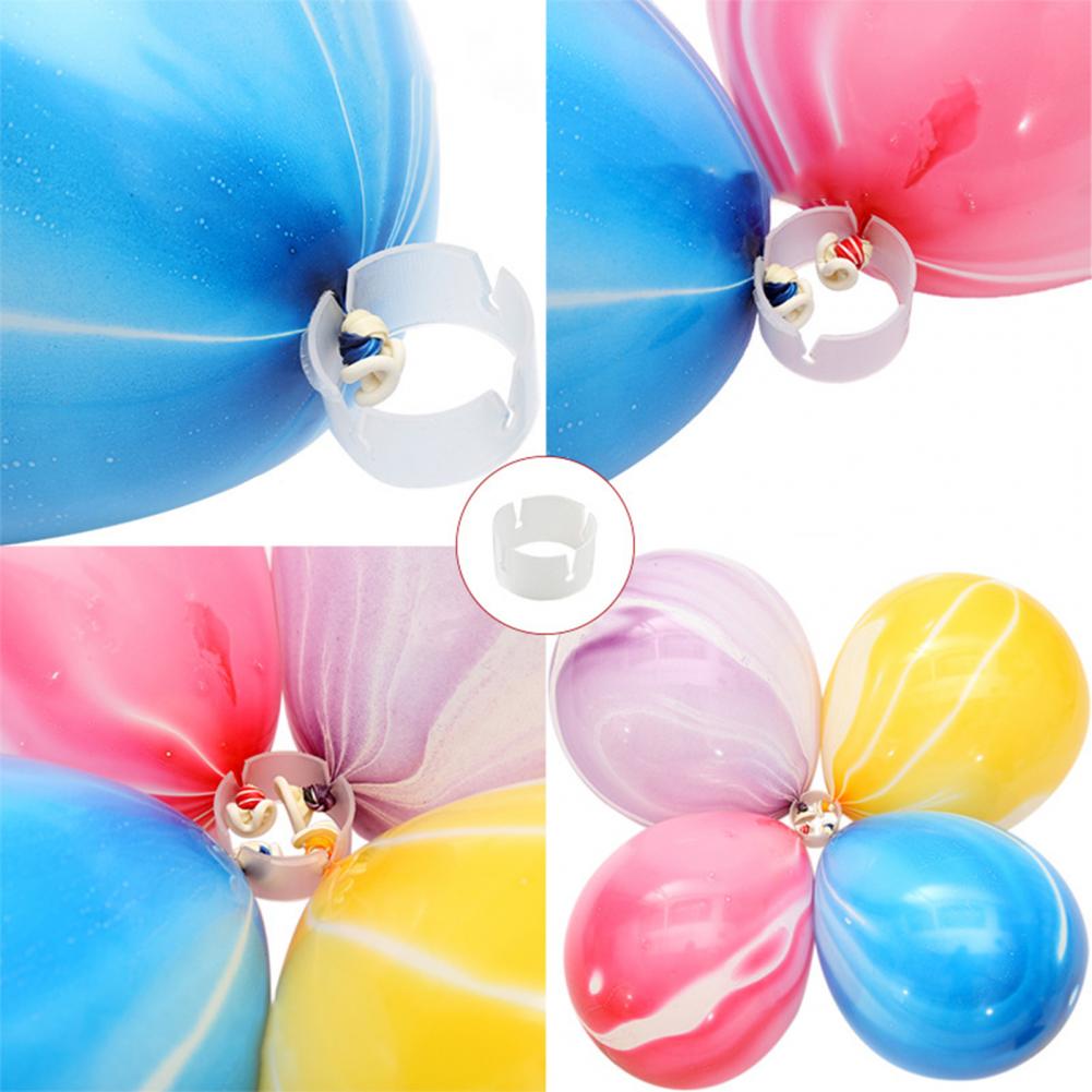 1 Set Table Balloon Arch Decorative Easy Assemble Adjustable Wedding Small Desktop Balloon Arch Kit for Anniversary Birthday