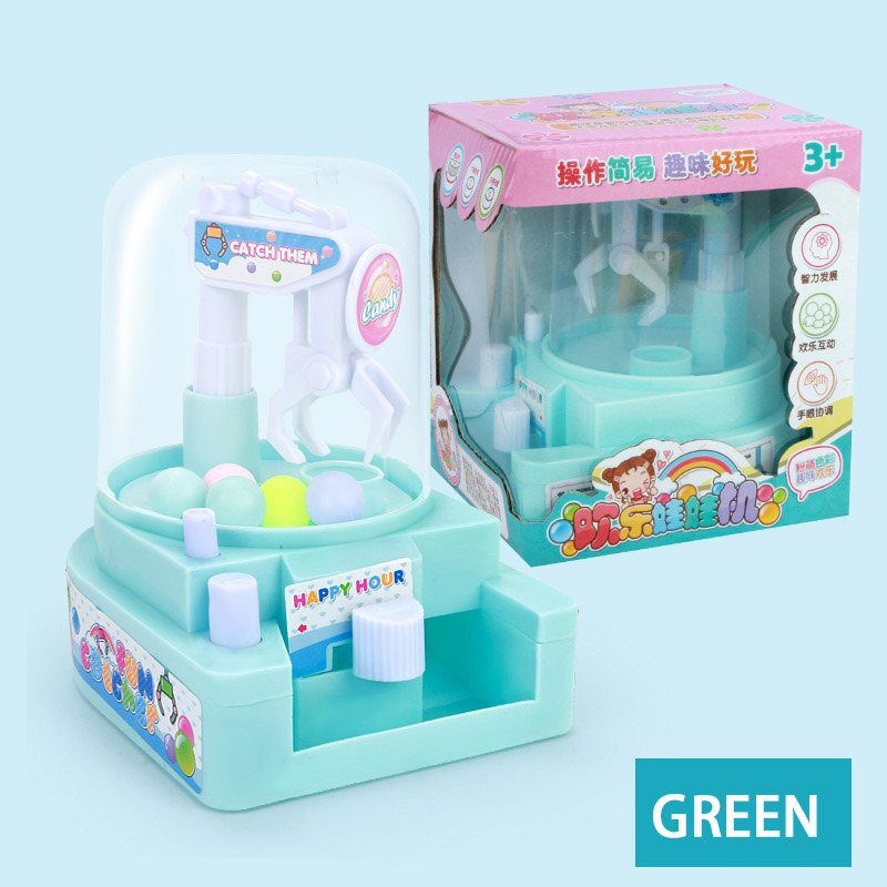 Nowy mini pstryknąć automat z cukierkami maszyna dla lalek zabawki edukacyjne dla dzieci interakcja rodzic-dziecko praktyczne umiejętności prezent dla dzieci: B oryginał pudełko