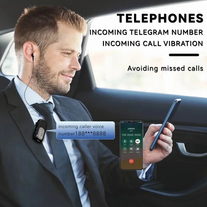 Auriculares inalámbricos Bluetooth K75 con cancelación de ruido, batería ultralarga, número de llamada, auriculares de voz, manos libres con cable