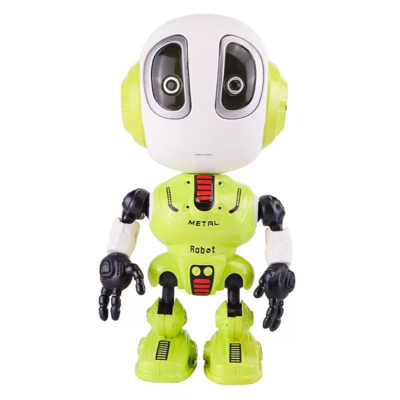 Rc leksaksrobotar intelligent induktionslegeringsrobot med led-ljus barn tidigt pedagogisk leksak interaktiv smarta robotleksaker: 03