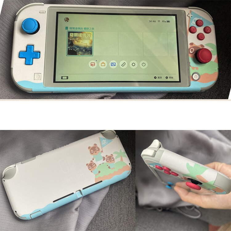 Per Nintendo Switch Lite adesivi protettivi per la protezione della pelle dello schermo protettivo per animali Mini Console custodia per decalcomania per Nintendo