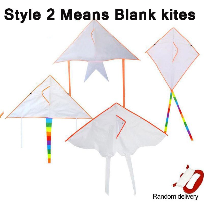 Dongzhur Outdoor Fun Sports DIY Kite / Children Kite / Education Kite With Handle And line Good Flying