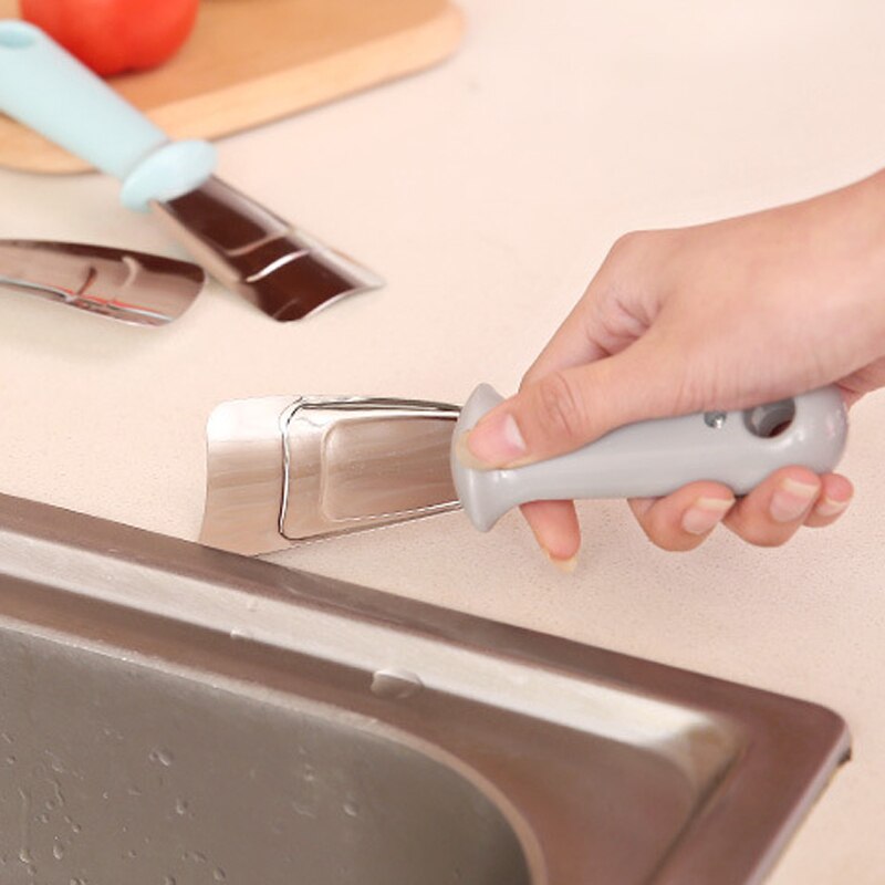 1PC Fridge Silica Gel Deicer Household Defrosting Ice Removal Kitchen Deicers Ice Scraper stainless steel Deicing Shovel