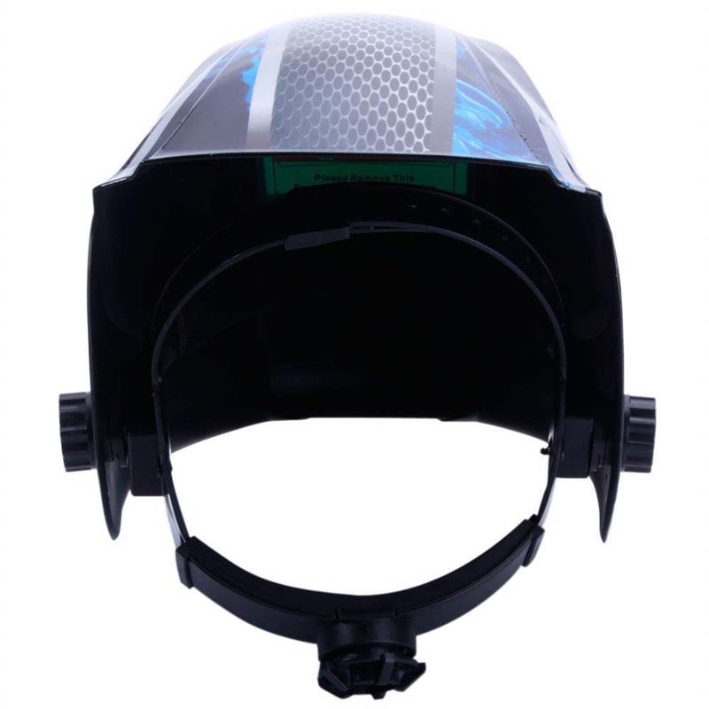 Solar Automatic Welding Helmet Welding Head-Mounted Goggles Light Filter Welding Cap Protective Helmet Flat Flip Half