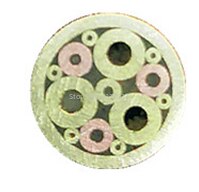 Remaches de pasador de mosaico de 6mm para tornillo de mango de cuchillo, remaches de mosaicos de latón, tubo de acero para uñas, más , estilo exquisito, longitud de 90mm: Grey