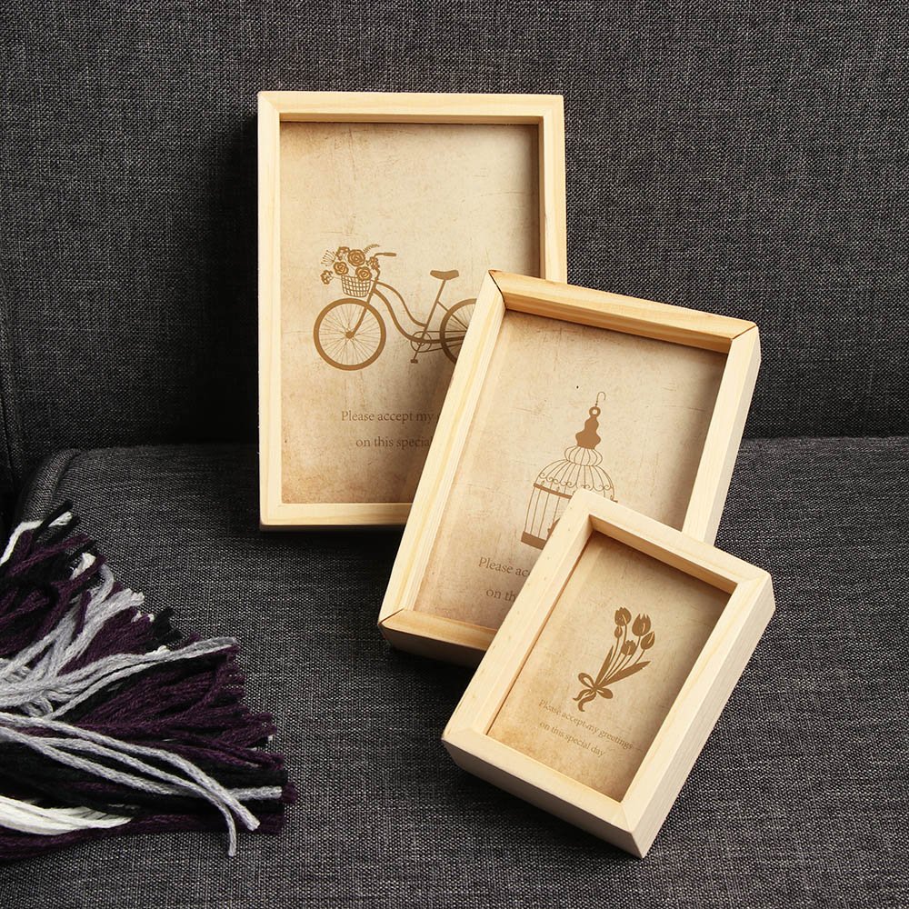 Familie Jahrgang Multi Foto Rahmen Online Heimat Dekor Kunst Holz Hochzeit Mini Bilder Rahmen Jahrgang DIY Familie Rahmen Wohnkultur