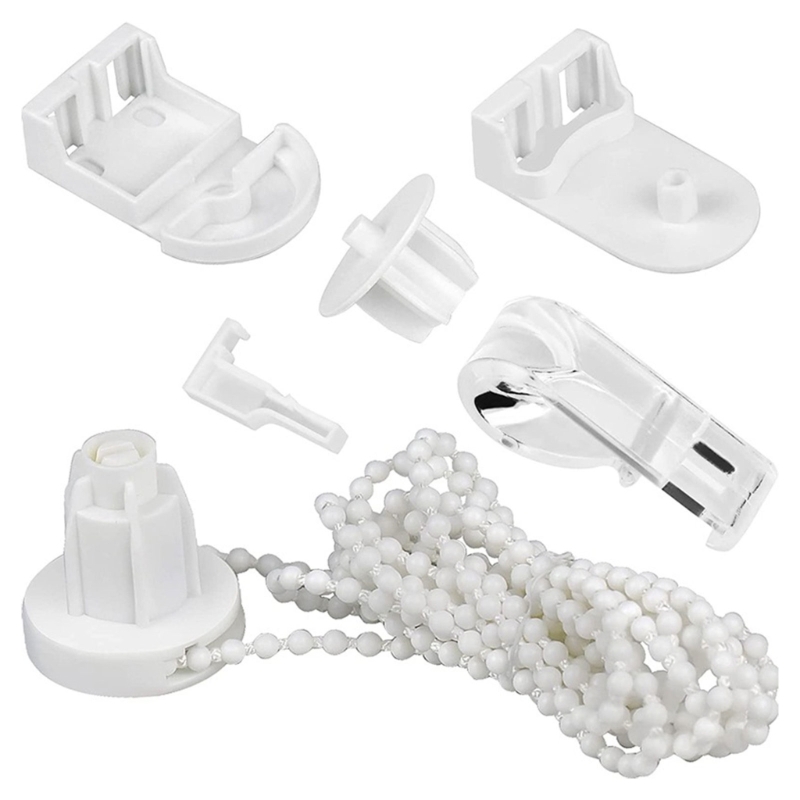 25 mm rolgordijnbeslag kralenkettingkit accessoire rolgordijn schaduw koppelingsbeugelset DIY reparatieset accessoires