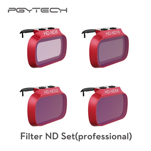 Pgytech mavic mini nd filtre til dji mavic mini uv linsebeskyttelsesfiltre cpl lysabsorberende polariserende filtre: Default Title