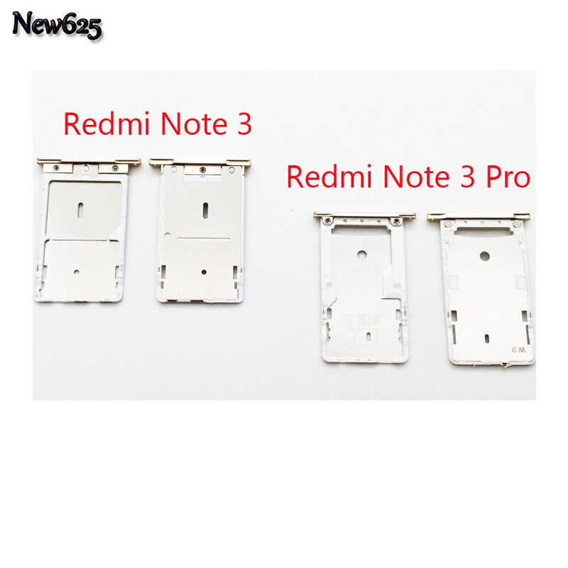 originale nuovo Sim fessura per Lettore di Schede Supporto Porta per xiaomi Redmi Nota 3/ Redmi Nota 3 pro Sim carta lettore di schede di Presa Vassoio di fessura per Supporto