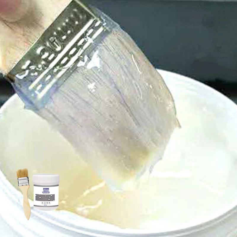 Jaysuing gennemsigtig vandtæt lim plus børste vandtæt lækagesikker vandbaseret fugemasse anti-lækage med børste