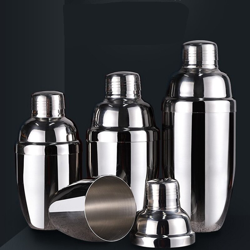 Stainless Steel Cocktail Shaker Snow Cup Cocktail Shaker Mixer Wine Martini Drinking Party Bar Tools Bar Accessories