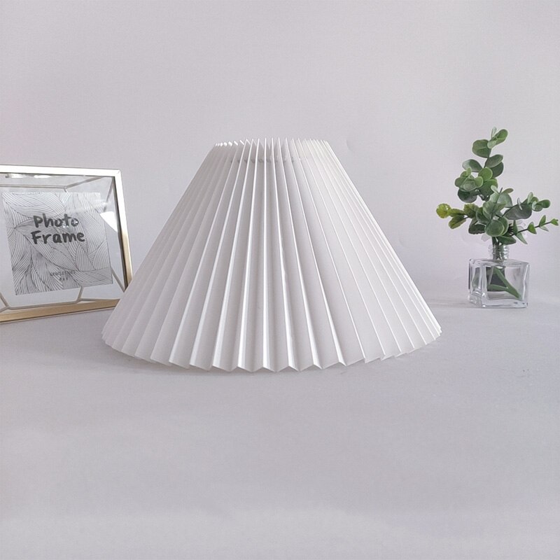 Japanese Yamato Style Table Lampshade Vintage Cloth Lamp Shades For Table Lamps Bedroom Study Tatami Pleated Lampshades: 1