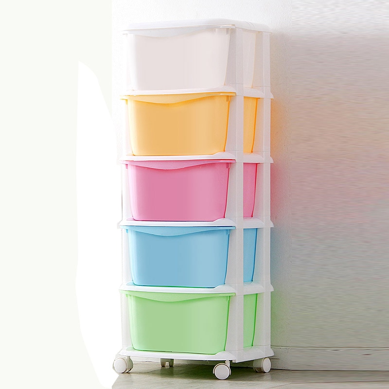 Multicolour storage cabinet plastic drawer cabinet finishing storage box storage cabinet brief local