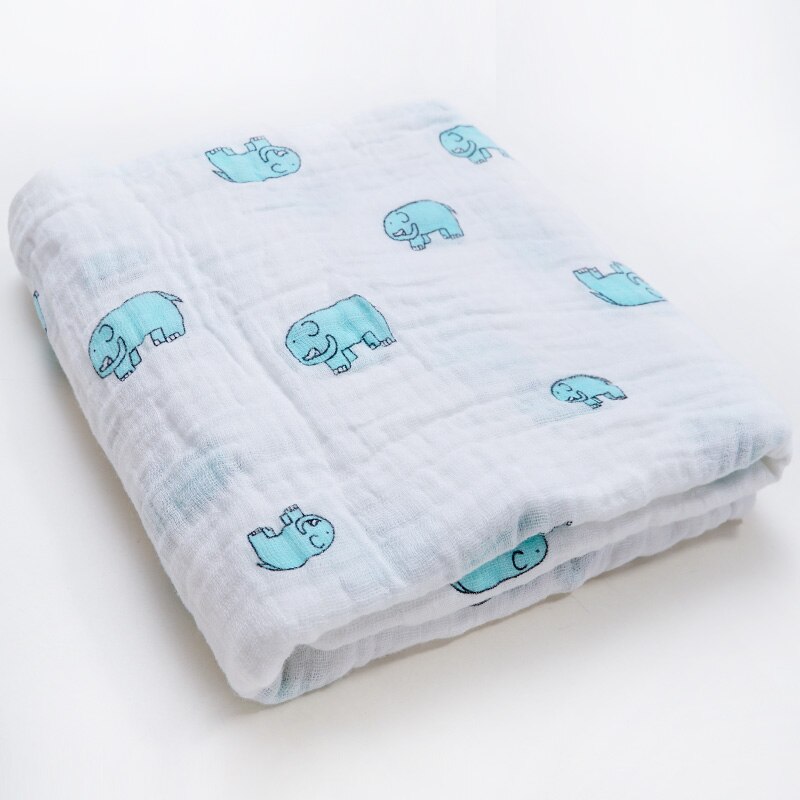Klaring! Mousseline Inbakeren Baby Deken Zachte Katoenen Baby Wrap Sjaal Multiuse Baby Badhanddoek Luier Beddengoed Accessoires