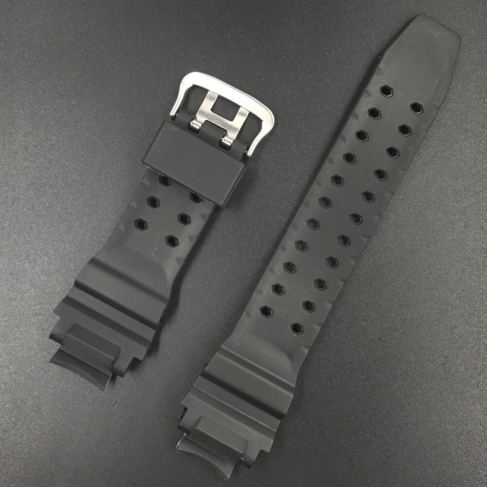 Black Replacement Band Strap Watch Accessories Silicone Watchband For Casio G-Shock GA-1000/1100 GW-4000/A1100/A1000 G-1400