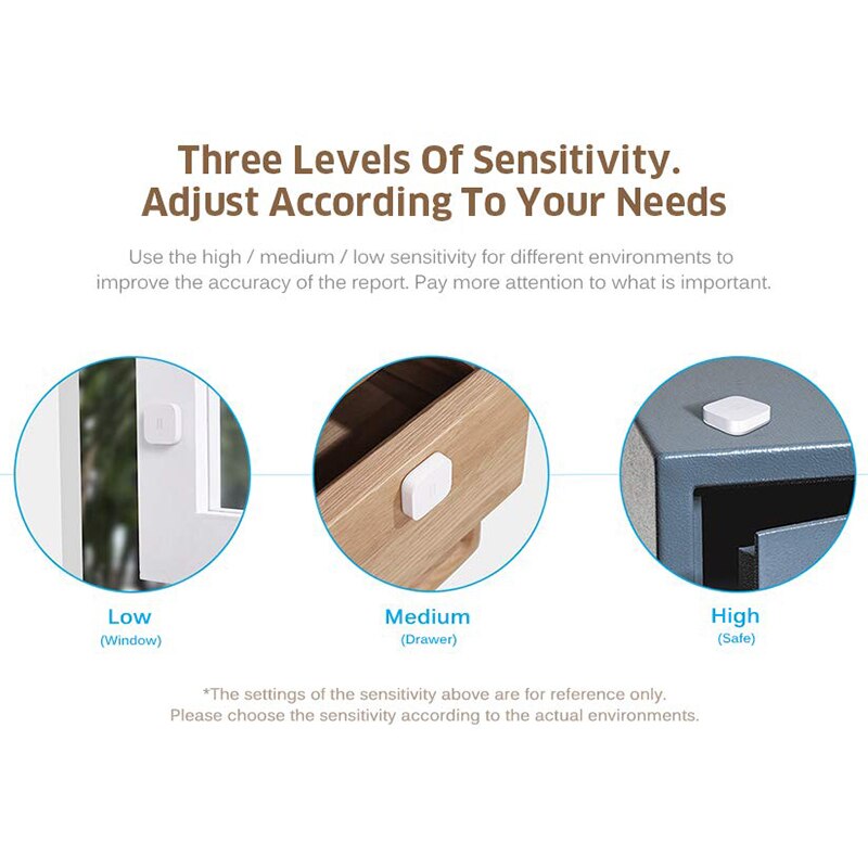 Aqara Smart Vibration Sensor Zigbee Motion Shock Sensor Detection Alarm Monitor Built In Gyro For Xiaomi Mijia Smart Home