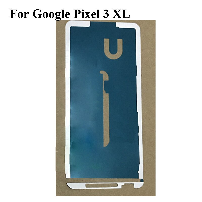 2PCS For Google Pixel 3 XL 3XL LCD Tocuh Screen Front Frame Bezel 3M Glue Double Sided Adhesive Sticker Tape Pixel3 XL