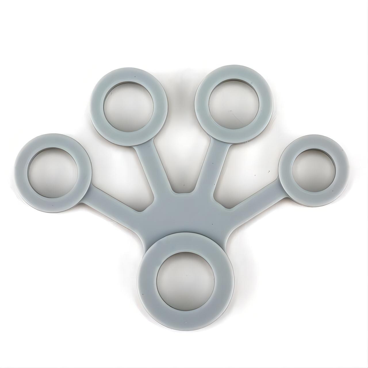 Silicone Finger Gripper Hand Gripper Set for Exercise Hand Grip Wrist Strength Exerciser Finger Expander Fitness Resistance Band: A