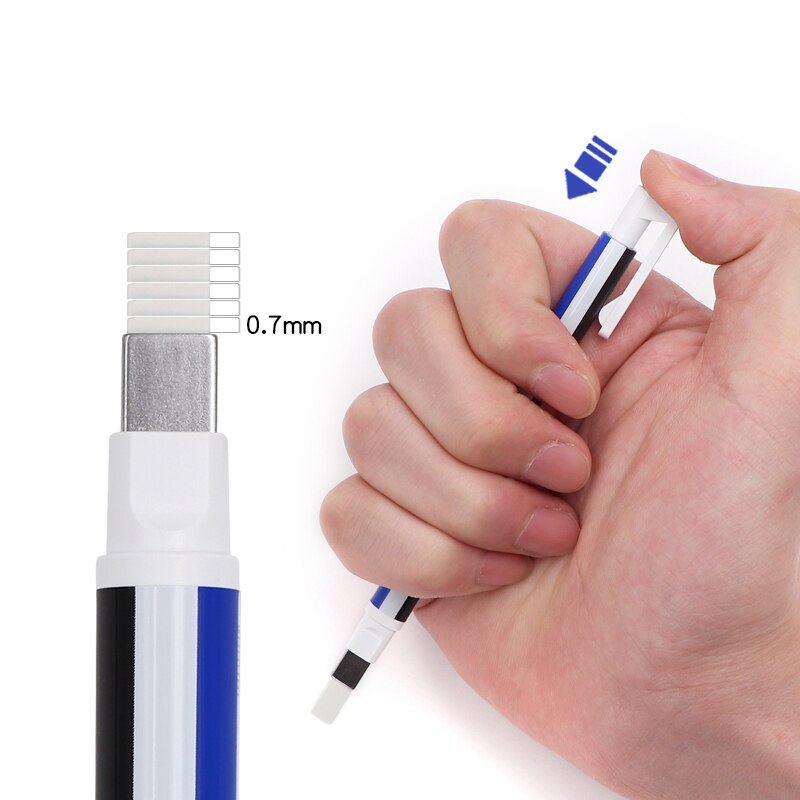 Runde Spitze Radiergummi Nachfüllung Pack Ultrafeinen Bleistift Gummi Perfekte Überarbeiten Einzelheiten Profi Zeichnung Radiergummi Stift Genaue Korrektur